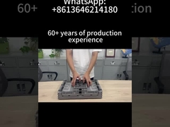 Caisse en plastique pliable