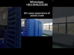 Bac de rangement en plastique pliable et empilable PP Industrial