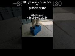 Conteneur de couvercle attaché par essai mobile en plastique de longévité de caisse sous pression