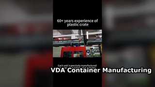 VDA Container Production Process High-Quality Automotive Plastic Containers Manufacturer
