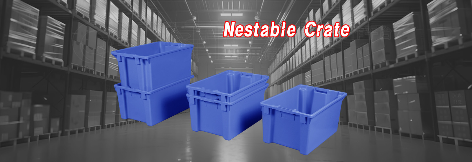qualité Caisse en plastique pliable usine