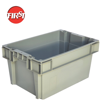 acheter 600*400*300mm Contenant en plastique mobile pour boîtes de rangement industrielles réutilisable fabrication en ligne