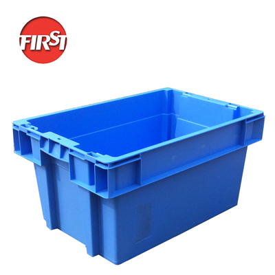 acheter Boîte de roulement en plastique de transport logistique de stockage industriel lourd de 45L avec logo fabrication en ligne