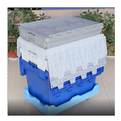 acheter Résolution de stockage Container industriel à couvercle attaché lourd avec logo d'impression de soie fabrication en ligne