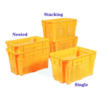 acheter Bins de stockage pliables et empilés recyclables Produits alimentaires Fruits et légumes Industrie lourde fabrication en ligne