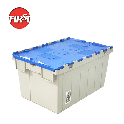 acheter 600*400*315mm FIRST Boîtes de déménagement réutilisables Caisse en plastique avec couvercle fabrication en ligne