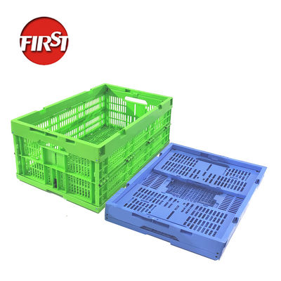 acheter Logistique d'entrepôt Cages en plastique pliables personnalisées, conteneurs de stockage pliables en PP fabrication en ligne