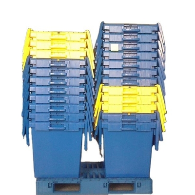 acheter Boîte pliable en plastique avec coffre à poisson et couvercle pour le stockage 760x570x620 mm fabrication en ligne