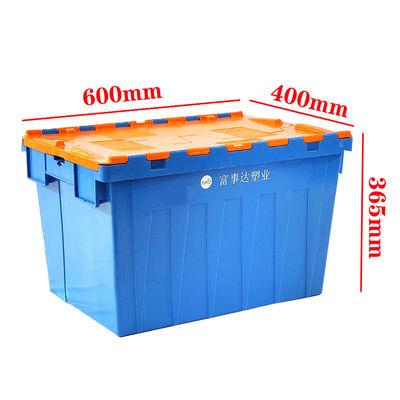 acheter Fabricant de caisses en plastique empilables et réutilisables avec couvercle attaché 600x400 fabrication en ligne