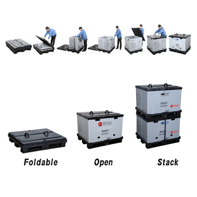 acheter Container en plastique pliable, palette, boîte de déménagement fabrication en ligne