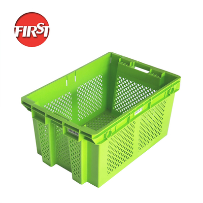Des contenants en plastique ventilés stackables pour les solutions de stockage de fruits et légumes