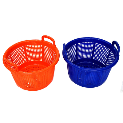 Supermarché panier de stockage en maille en plastique empilable pour la récolte de fruits
