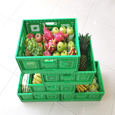Contenant de stockage à maillage pliable réutilisable pour les caisses de récolte Taille 600*400*52 mm